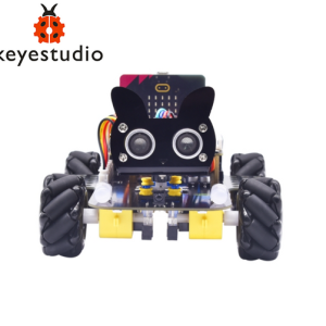 EXM018 Keyestudio - Micro:Bit V2 4WD Mecanum Wheel Robot Car Kit (without Microbit V2 ) 麥克納姆輪機器人汽車套裝