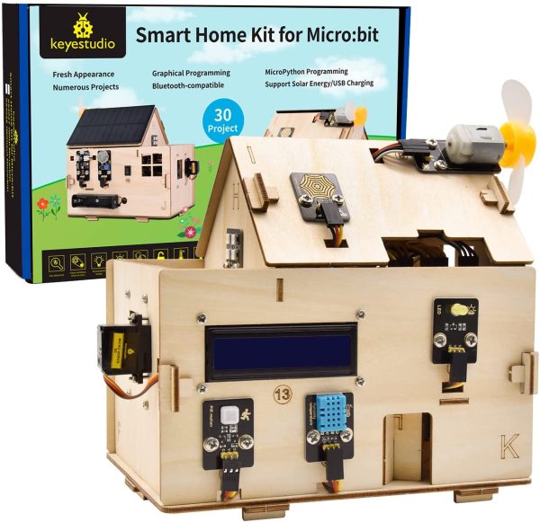 EXM010 Keyestudio Smart Home Kit for Micro:bit (連Micro:bit)