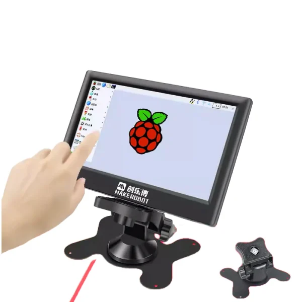 EXR008D Raspberry Pi 4B 顯示屏 - 7吋IPS顯示幕(附外殼)