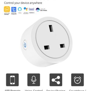 EXT009 IoT HomeKit 13A 智能插頭開關 (香港/英國插頭)