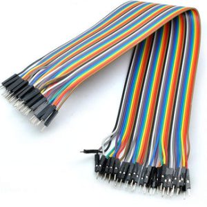 EXC005 杜邦線 Dupont Line 20cm 40pcs ( 公/公 )