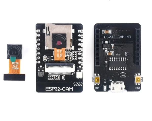 EXR009A ESP32-CAM帶鏡頭及燒錄器