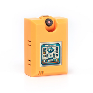 EXM007B Kittenbot KOI 2 人工智能鏡頭 (KOI 錦鯉) - 橙色 KOI 2 鏡頭 + Robot:Bit (不含 Micro:bit)